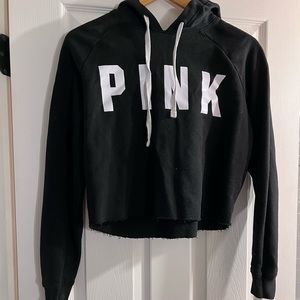Pink by Victoria’s Secret cropped hoodie